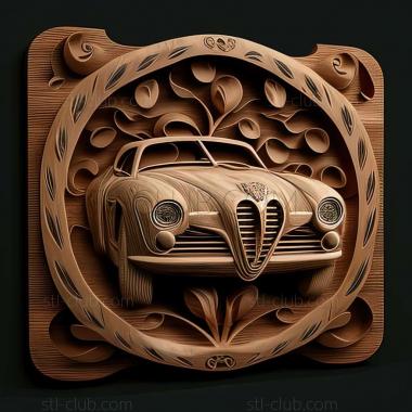 3D модель Alfa Romeo 1900 (STL)